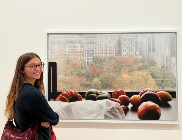 Beautiful art, delicious food