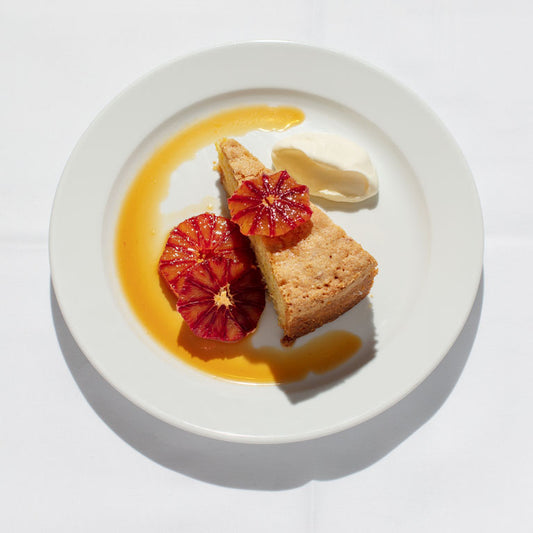 Lemon, Almond and Polenta cake