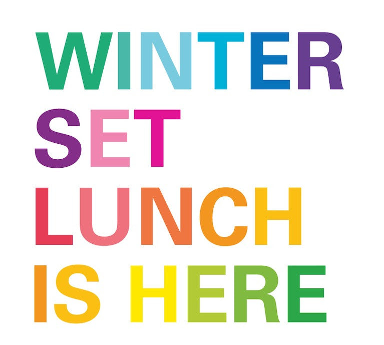 Winter Set Lunch